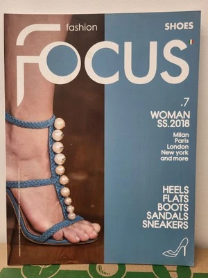 Fashion Focus Magazine (Italy) Woman Shoes S/S 2018 Heels Flats Boots Sneakers - Image 1 of 4