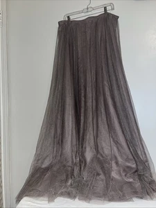 SKRIT LARGO FORMAL DE TUL CHRISTINA WU usado - Imagen 1 de 3