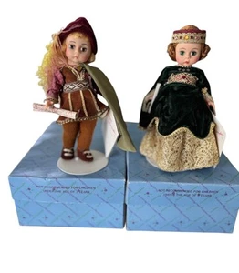 Madame Alexander Christopher Columbus & Queen Isabella 8” Set w/Box 1992 Limited - Picture 1 of 20