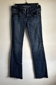 American Eagle Outfitters Jeans size 4 Kick Boot Stretch Dark Wash - Picture 1 of 14