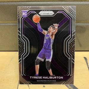 TYRESE HALIBURTON 2020-21 Panini Prizm ROOKIE CARD RC Kings Pacers #262 D - Picture 1 of 2