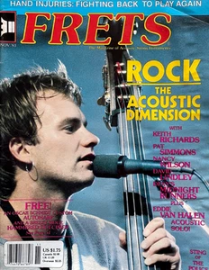 Frets Magazine November 1983 The Police's Sting Rock The Acoustic Dimension - Picture 1 of 1