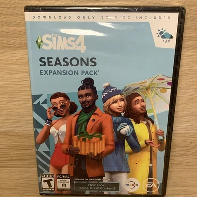 The Sims 4 Seasons Expansion Pack- PC New Sealed See Pics GG - Image 1 of 3