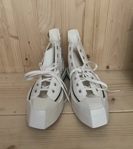 Zapatos Converse Chuck 70 De Luxe Cuadrados Hi Egret Talla 24.5 cm/8W/6M Nuevos sin Etiquetas - Imagen 1 de 9