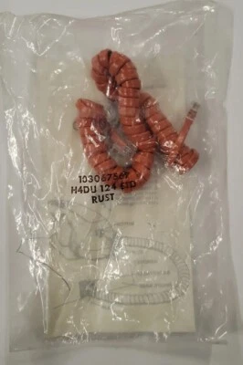 De colección NOS Western Electric Modular Auricular Cable de Resorte Óxido H4DU 124 Foto 1 de 4