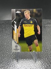 2019-20 Topps Chrome UEFA Champions League Erling Haaland Rookie Card RC #74 BVB