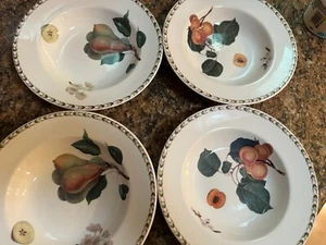 Queen's Rosina HOOKER'S FRUIT Soup Bowl Set Of 4 - Picture 1 of 8