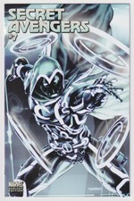 SECRET AVENGERS #7 | Mark Brooks 1:10 Moon Knight "Tron" Variant | 2011 | VF/NM