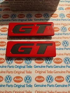 VW Golf 2 Jetta II GT Embleme Türleiste Türleisten 165853714C selten Badge 16V - Bild 1 von 2