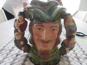 Royal Doulton Character/Toby jug Robin Hood Large two Handled D6998 - Picture 1 of 2