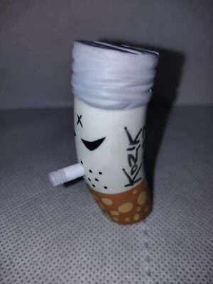 SIGNED Kidrobot Frank Kozik Mongers Menthols Smokey Mini Figure 2007 - Image 1 of 4