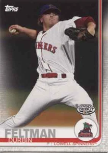 2019 Topps Pro DeBut DURBIN FELTMAN Base Single - LOWELL SPINNERS - #170 - Picture 1 of 1