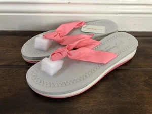 Jeossy Women's Arch Support Flip Flops Sandals Thong Slides Pink US Size 8/8.5 - Picture 1 of 11