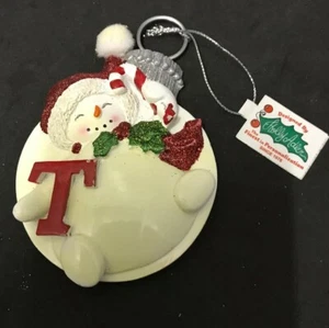 Holly Adler Schneemann T Ornament, Modell D2684 - Bild 1 von 2