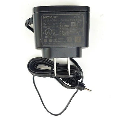Cargador Original OEM Nokia AC-3U, Compatible con Muchos Teléfonos - Nuevo - Embalaje a Granel Foto 1 de 4