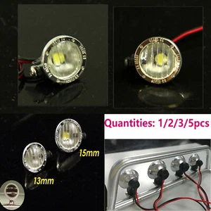 Metal Etching Spotlight LED Lights DIY Upgrade For Tamiya 1/14 RC Tractor Truck - Picture 1 of 8