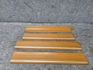 DOOR SILL STEP TRIM SET ASSEMBLY MERCEDES W126 560SEL 420SEL OEM - Picture 1 of 8
