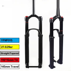 Boost MTB Bicycle Front Suspension Air Fork 27.5/29 Inch Travel 145mm Bike Fork - Picture 1 of 41
