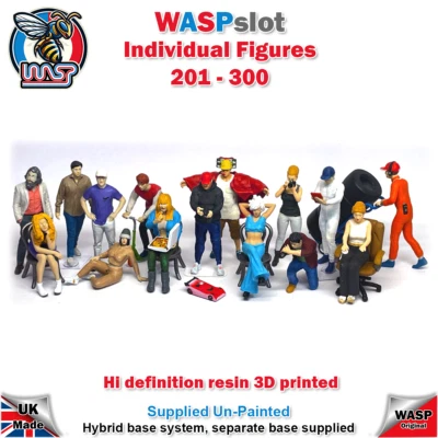 Figuras 201 a 300 - escala 1/32, WASPlot, paisaje, espectador, sin pintar - Imagen 1 de 4