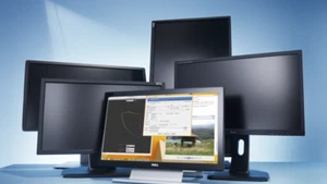 LOT of (12) Widescreen Computer Monitors 19" to 22" Inch Class Mixed Brands - Picture 1 of 3