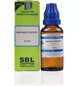 SBL Raphanus Sativus 12 CH Liquid Dilution Homoeopathic Medicine 30 ml - Picture 1 of 5