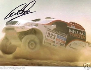 Rally Driver Alister McRae Hand Signed Promo Card - Ultra Rare - Picture 1 of 1