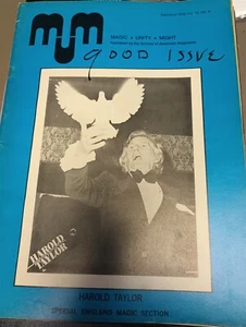 Harold Taylor MUM Society of American Magicians Magazine Issue 1978 - Picture 1 of 1