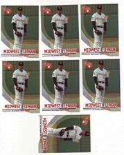 2004 Grandstand Midwest League Top Prospects MATT CHICO - 7 Card Lot