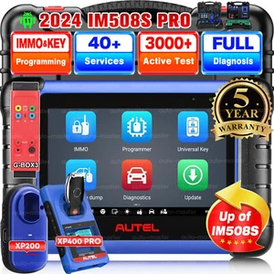 Autel IM508S +XP400 PRO+G-BOX3+APB112 Key Programming Bi-direction Scanner Tool - Picture 1 of 24