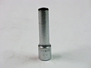 Mac Sabina Tools 1/4" MD86 1/4 Drive 6 Point Deep Chrome Socket - Picture 1 of 4