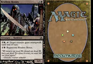 Magic the Gathering -MTG-Restless Bones foil - Picture 1 of 1