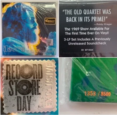 The Doors Live at the Aquarius Theatre ~ Rhino Records ~ 3LP Vinyl Set ~ Sealed - Image 1 of 4