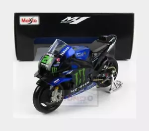 1:18 MAISTO Yamaha Yzr-M1 #21 Motogp Temporada 2022 Franco Morbidelli Modo MI34373M - Imagen 1 de 2