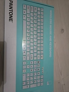 Pantone Wireless Keyboard & Mouse Combo Set 2.4GHz For PC Laptop Full Size - Picture 1 of 2