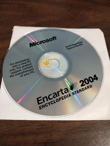 Microsoft Encarta Encyclopedia 2004 CD. Opened In Very Good Condition - Picture 1 of 2