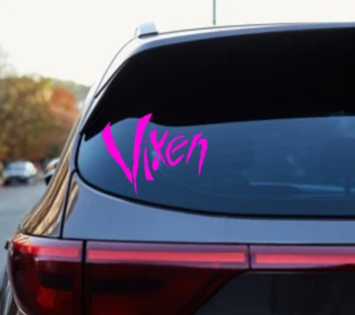 TORMENTOR Vixen Vinyl Logo Sticker Decal Heavy Metal Band Car Bumper Hair Warlock Doro