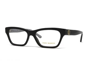 Anteojos para mujer Tory Burch negros 51 mm ojos de gato marcos de plástico TY2097-1813 ¡NUEVOS! - Imagen 1 de 4