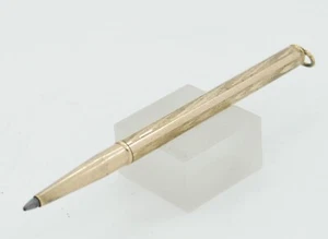 Cross ATX Mini Ringtop Dart Pattern Gold Filled 2.0mm Checking Pencil - c.1930's - Picture 1 of 3