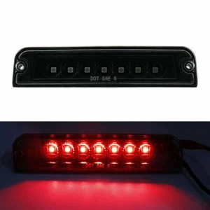 1X LED 3RD THIRD TAIL BRAKE LIGHT LAMP BLACK HOUSING FOR 97-06 JEEP WRANGLER TJ - Foto 1 di 10