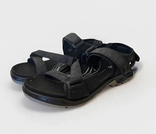 ECCO Z7174 sandalo uomo nero sportivo costa dello Yucatan taglia US 12 12 5 EU 46