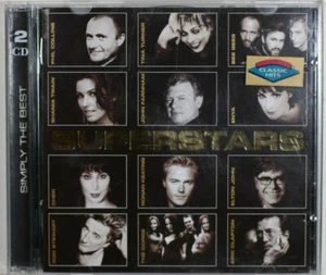 Superstars - Queen, Bee Gees, Supertramp, Cher - CD Tracked (C1558) - Picture 1 of 3