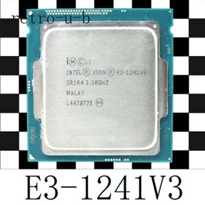 Intel Xeon E3-1241 V3 SR1R4 3.5GHz 4-Core LGA1150 CPU Processor 1241V3