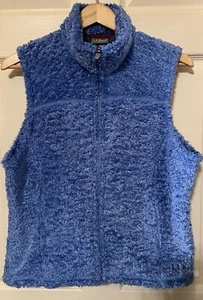 L.L. Chaleco polar Bean Polartec Thermal Pro azul Hi Pile mediano para mujer cremallera completa - Imagen 1 de 6