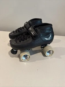Mota Skates Mojo Savage Boot Size 9.5 With BOOM Skate Wheels - Picture 1 of 24