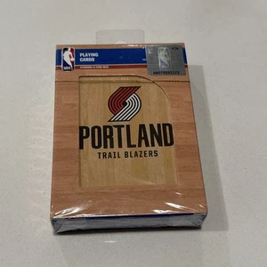 NBA Portland Trail Blazers Spielkarten Hartholz Spielkarten, Teamfarben - Bild 1 von 5