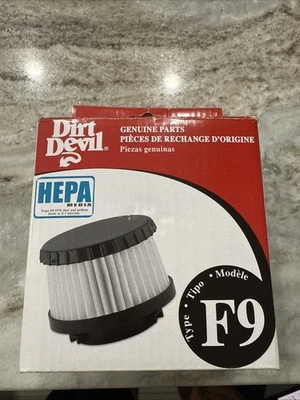 Filtro HEPA Dirt Devil Tipo F9 Original Fabricante de Equipo Original para Aspiradora de Mano Clásica Parte 3DJ0360000 Foto 1 de 2
