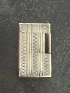 Briquet Dupont Plaqué Argent - Imagen 1 de 9