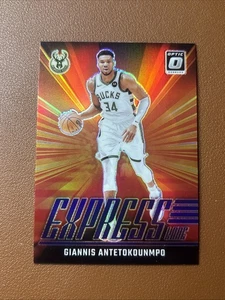 2024-25 Panini Donruss Optic Express Lane Giannis Antetokounmpo #22 Purple Prizm - Picture 1 of 10