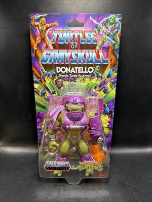 Figura de acción Turtles of Grayskull Donatello TMNT MOTU Origins 6" NUEVA Foto 1 de 4