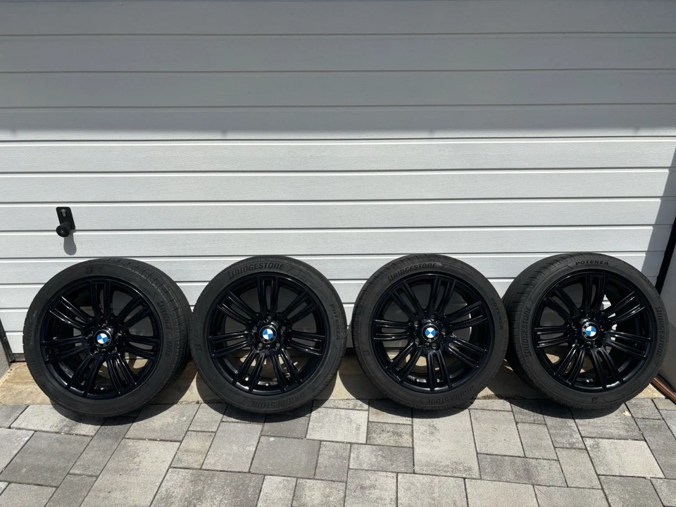 Original BMW M-Felgen Styling 383M Komplettradsatz mit Bridgestone Potenza Sport - Bild 1 von 4